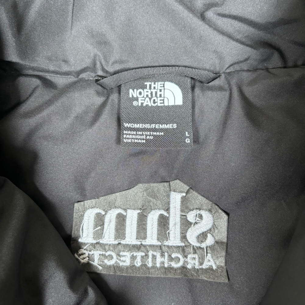The North Face Womens Everyday Insulated Vest Size L Black Puffer Quilted Logo - Picture 2 of 6